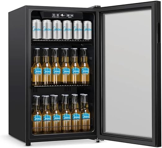 Cervejeira, Flex, 96L, Preto, 110v, Midea