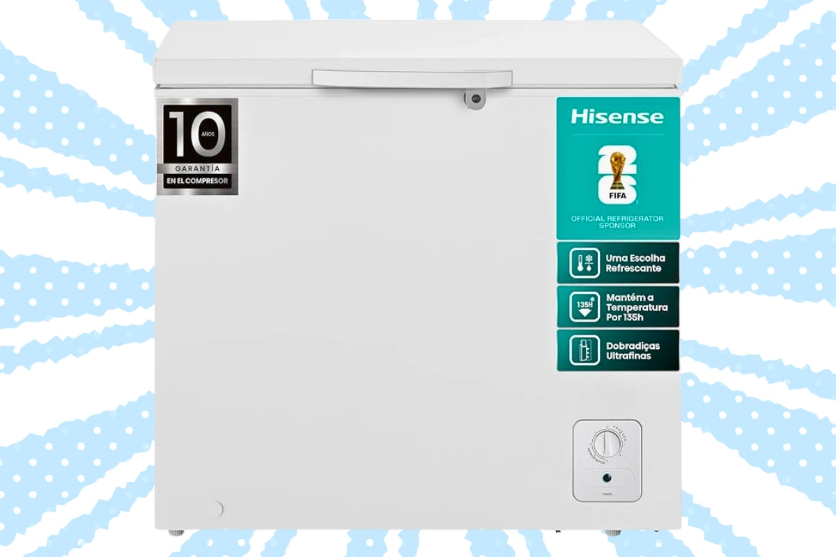 Freezer Horizontal Hisense 198L  220V