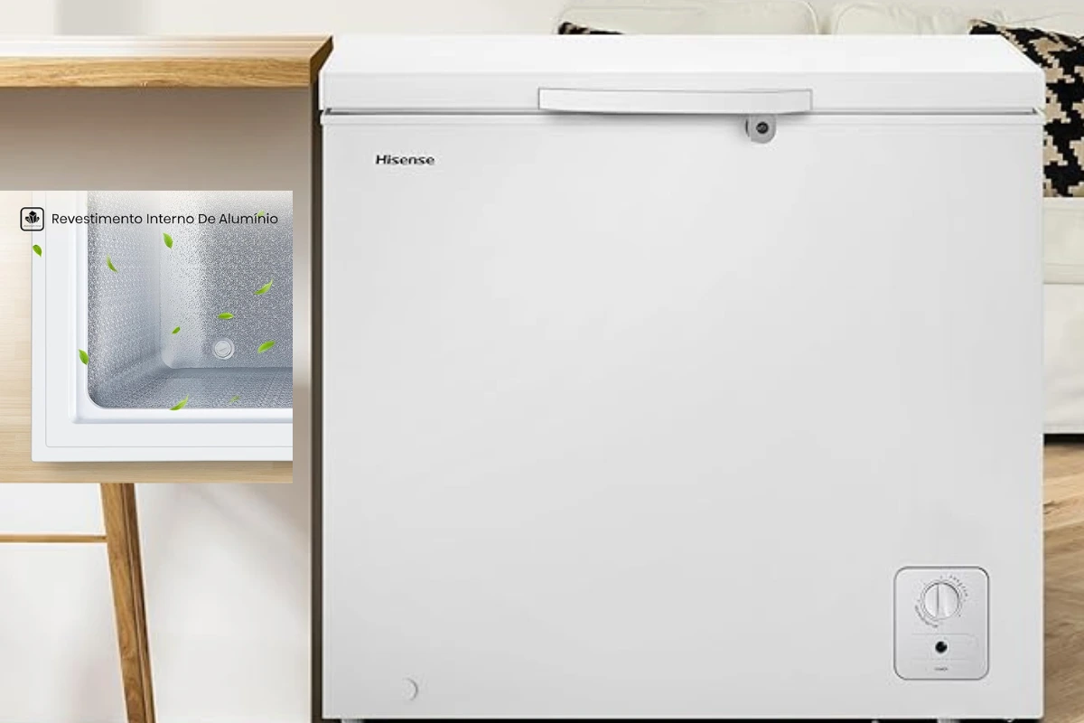 Freezer Horizontal Hisense 198L