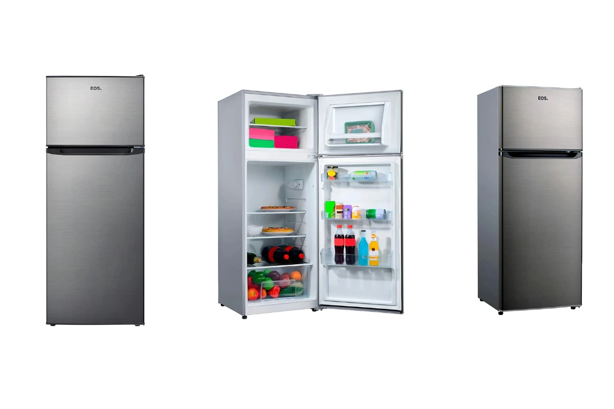 Geladeira EOS 240 Litros Duplex Inox
